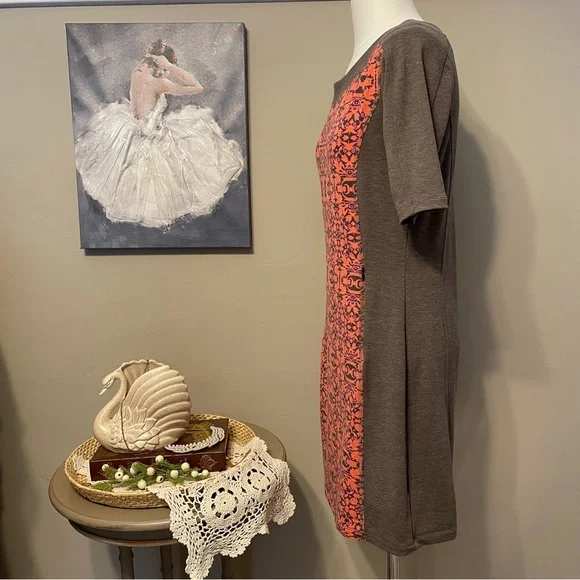 Title Nine Mocha Soft Stretch Knit Dress - Picture 5 of 9